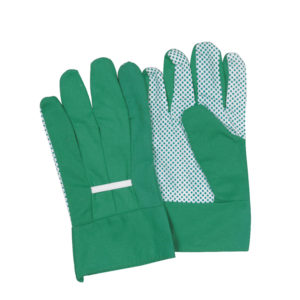 Garden drill cotton gloves