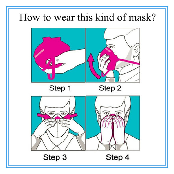 STEP OF HOW TO WEAR MASK