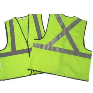High visibility warning vest reflective safety vest