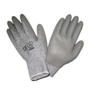 Anti-cut PU safety gloves