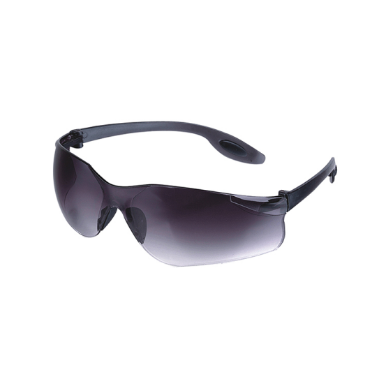 Grey smoke safety glasses