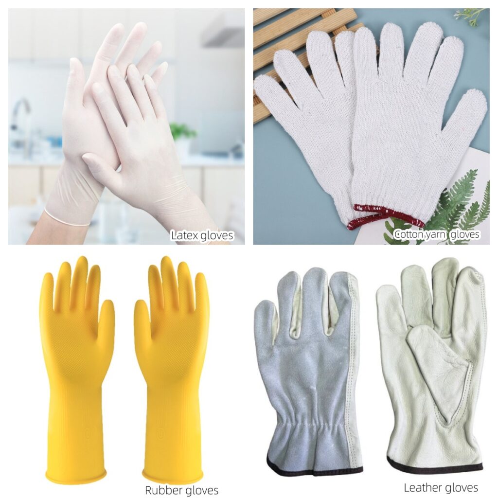 TOPRISE natural material gloves