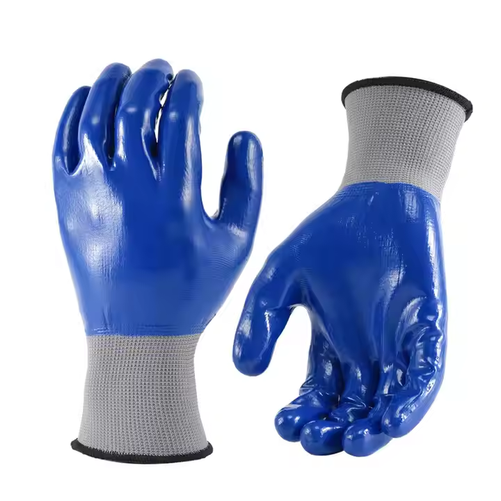 blue nitrile gloves TOPRISE