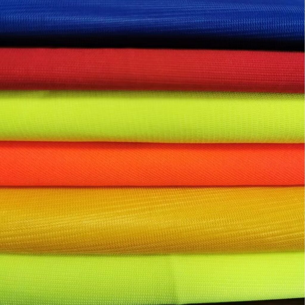 safety vest fluorecent fabric