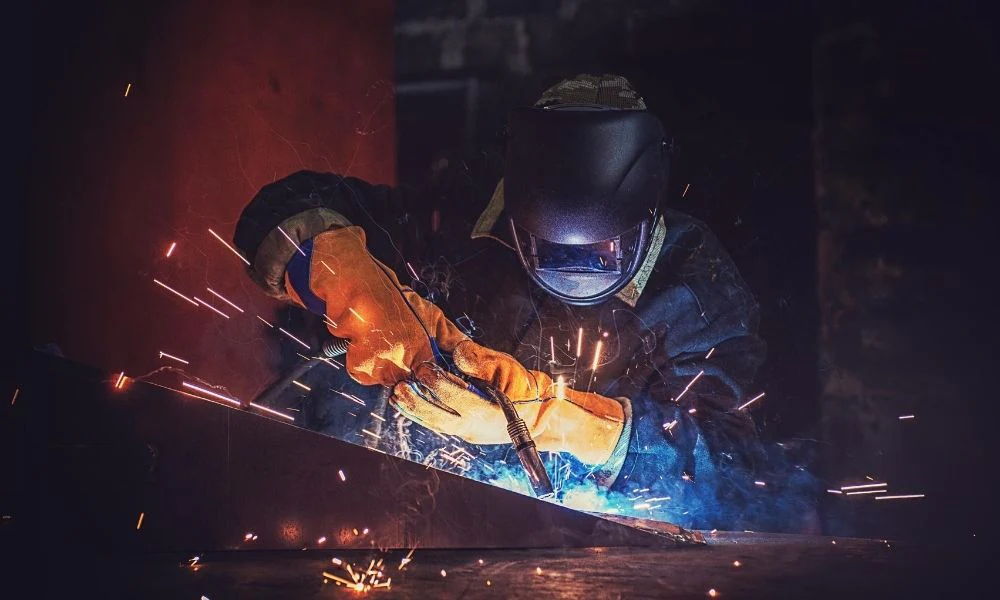 welding mask banner