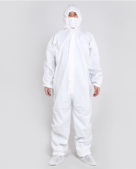 Chemical-Resistant Coveralls are made from specialized PE-compound breathable fabrics that resist water, oil, chemicals and solvents.