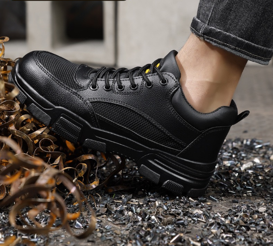 leather safety shoes