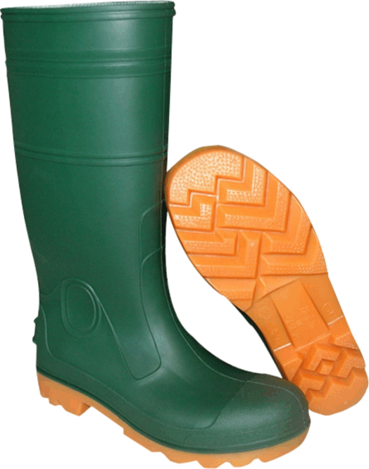 steel toe heavy duty pvc gumboots