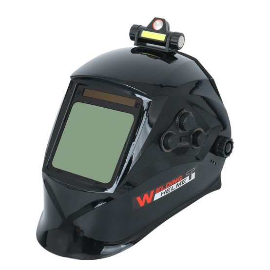 auto-darkening welding helmet