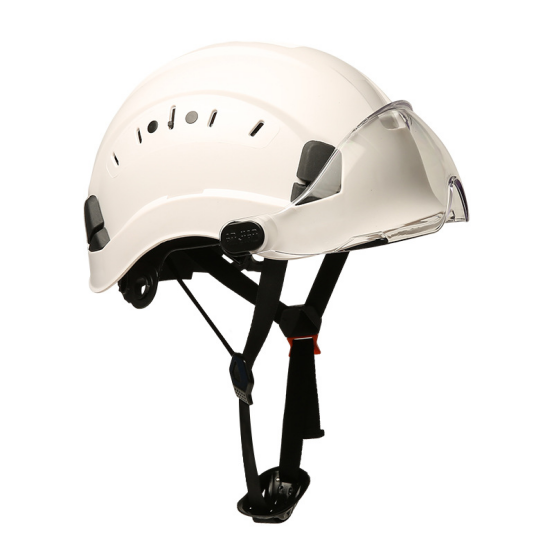 safety helmet with visor