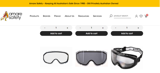 safety goggles manufacturers in Australia