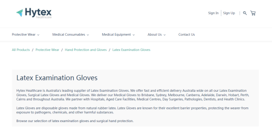 disposable latex gloves manufacturers