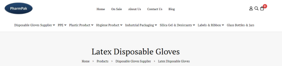 disposable latex gloves manufacturers