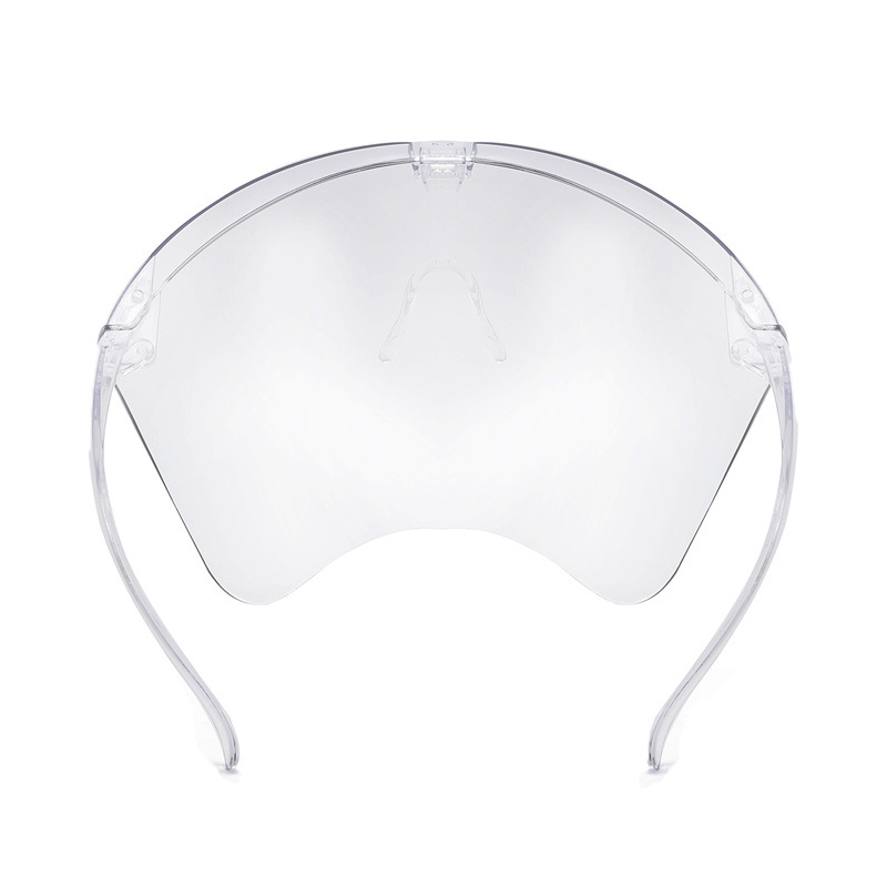 Face Shield with Glasses Frame