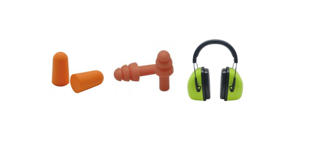 NRR between Safety Earmuffs and Earplugs by Factories in China