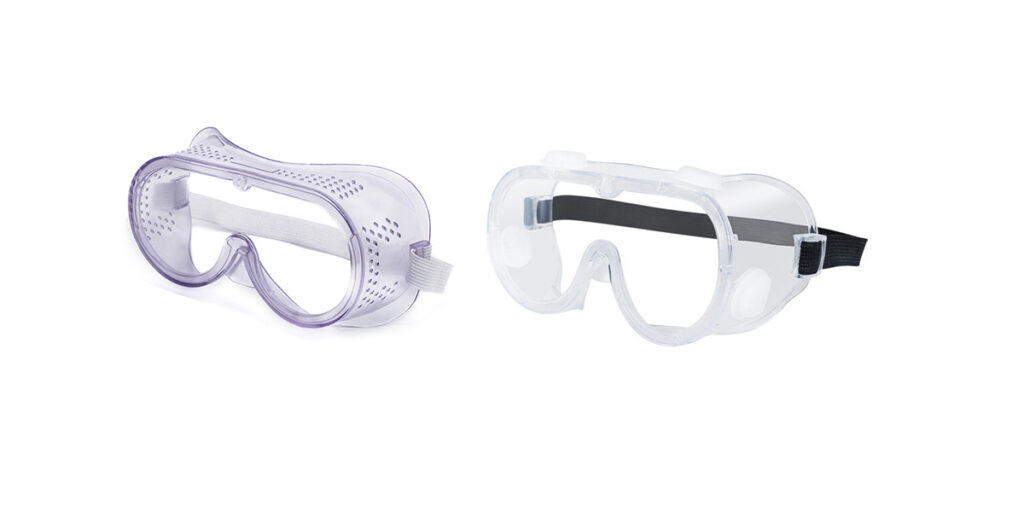 D4 and D5 Mark for Clear Safety Goggles under ANSI Z87.1