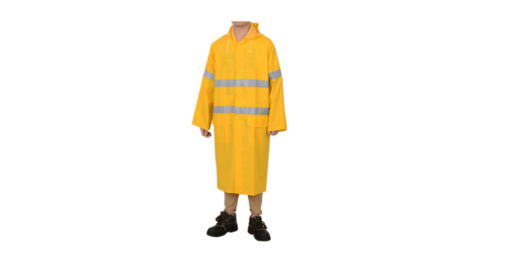 heavyweight pvc raincoat