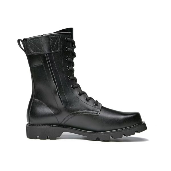 Leather Combat Boots