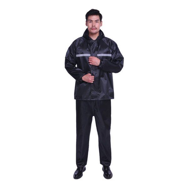 Hi Vis Rain Jacket and Pants - Image 2