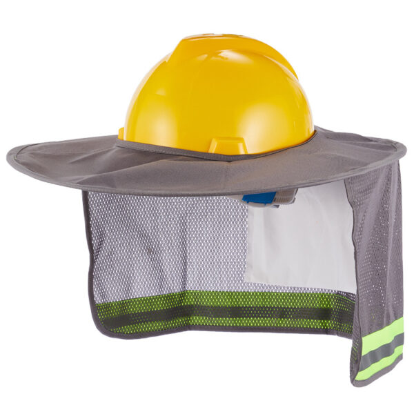 Hard Hat Sun Shade Neck Cover and Face Scarf and Oversleeve Set - Image 4