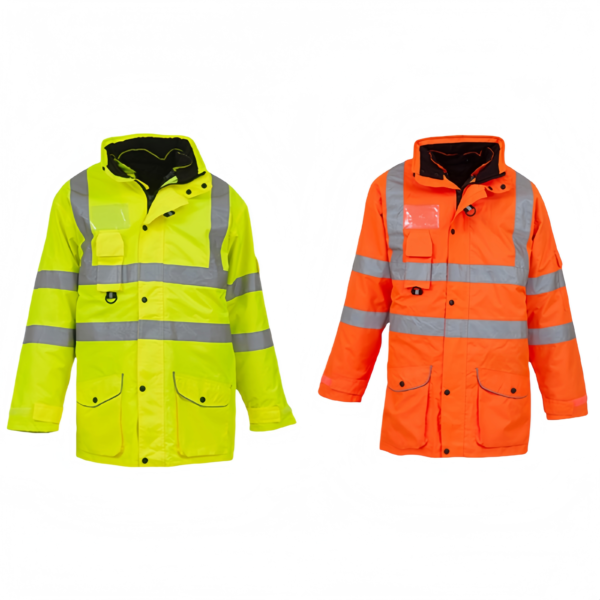 7-in-1 Cotton Detachable Reflective Jacket - Image 3