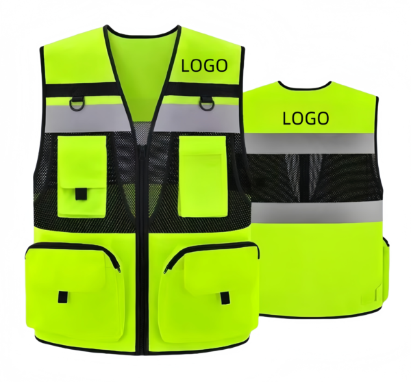 Safety Vest With Logo - Image 2