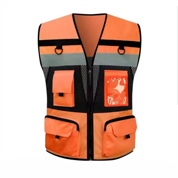 Safety Vest With Logo - Image 3