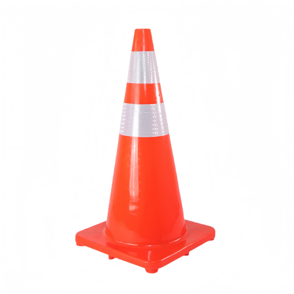 66CM ORANGE PVC TRAFFIC CONES