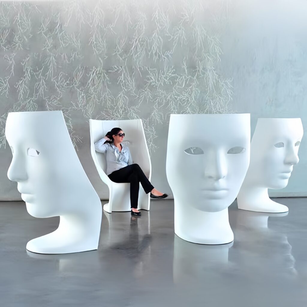 Fiberglass Nemo Armchair