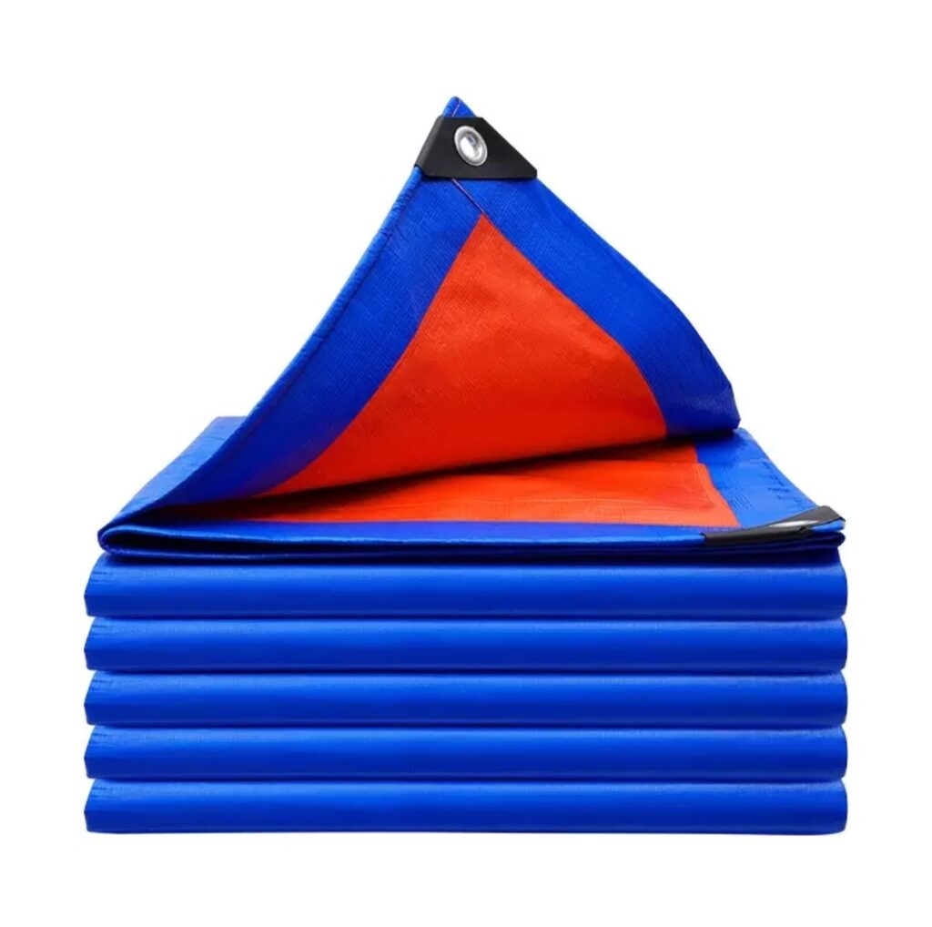 Blue Orange PE TARPAULIN