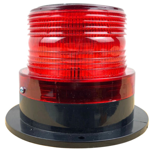 Round Solar LED Warning Light - Image 3