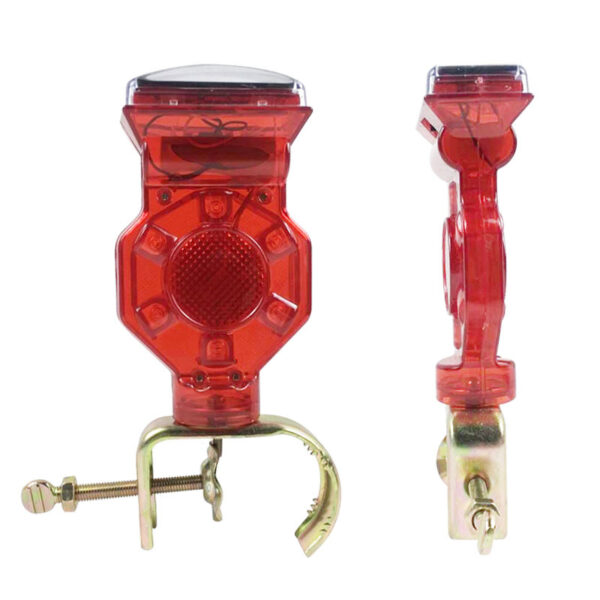 Solar Road Construction Traffic Warning Light