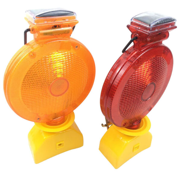 Traffic Solar Warning Barricade LED Light - Image 2
