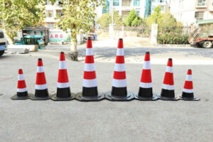 rubber traffic cones