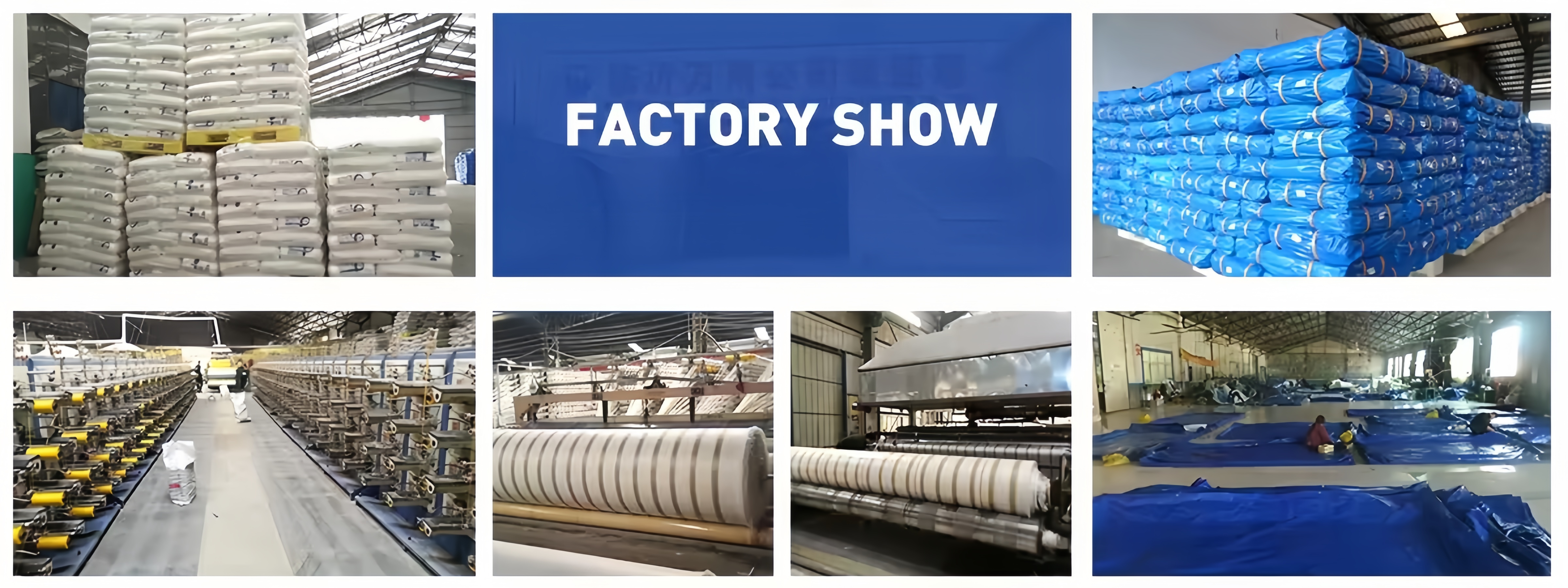 tarpaulin factory show