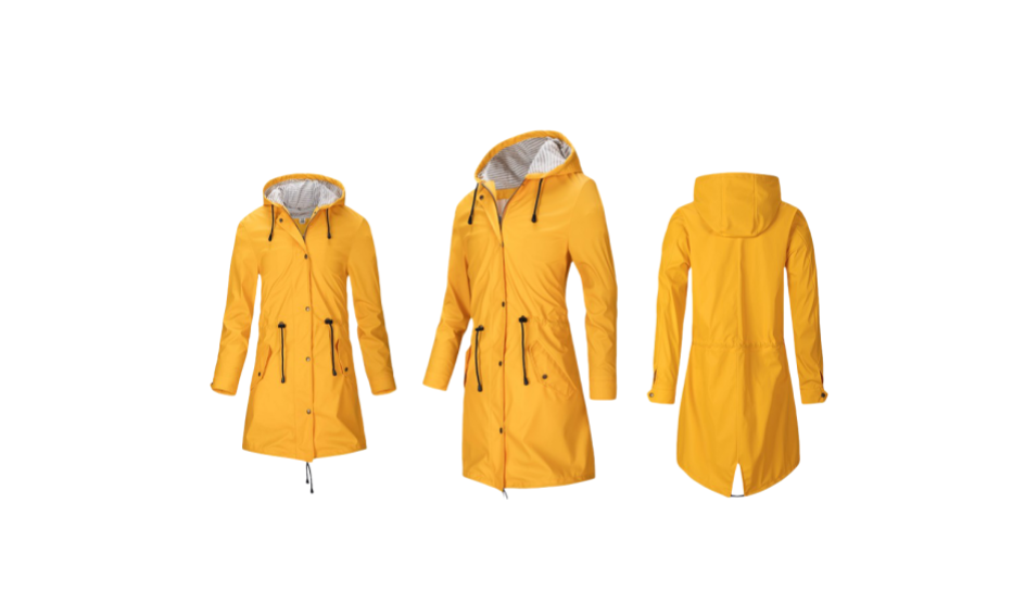 PU rain jacket