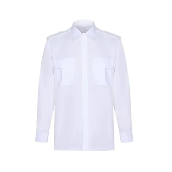 White Pilot Shirt