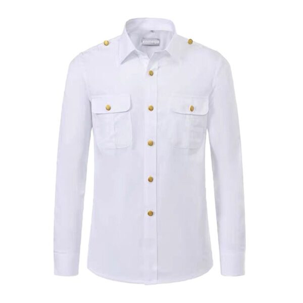 White Shirts Long and Short Sleeves - Image 2