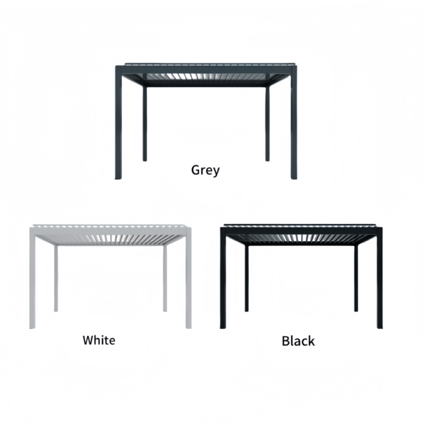 Motorized Aluminum Louvered Pergola