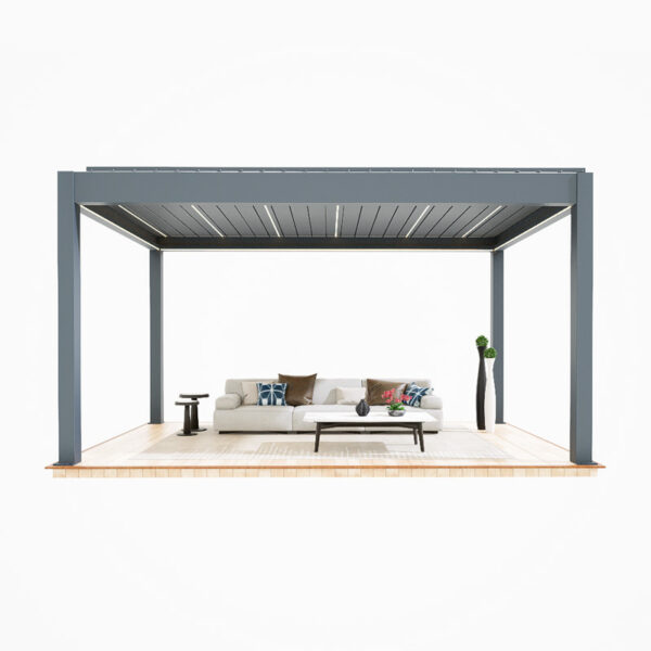 Motorized Aluminum Louvered Pergola