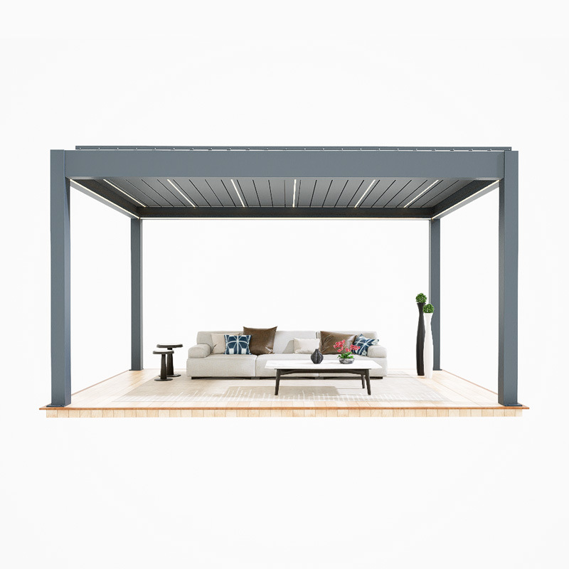 Motorized Aluminum Louvered Pergola