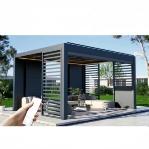 Motorized Aluminum Louvered Pergola