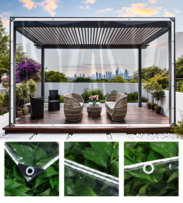 Clear PVC Tarpaulin - Image 2