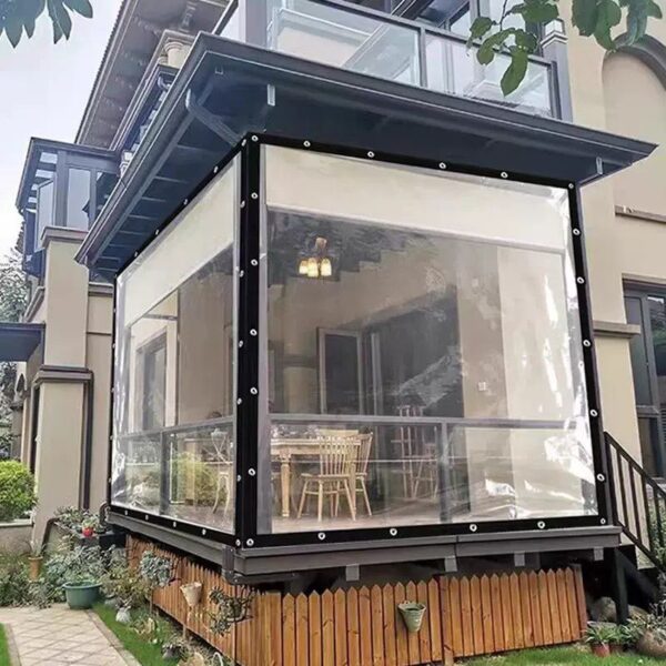 Transparent PE tarpaulin - Image 4