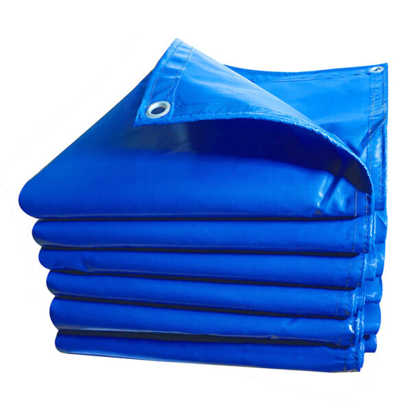 pvc tarpaulin blue