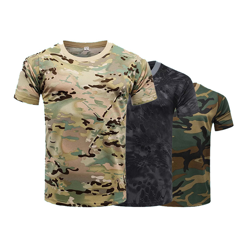Camo short sleeve T shirt
