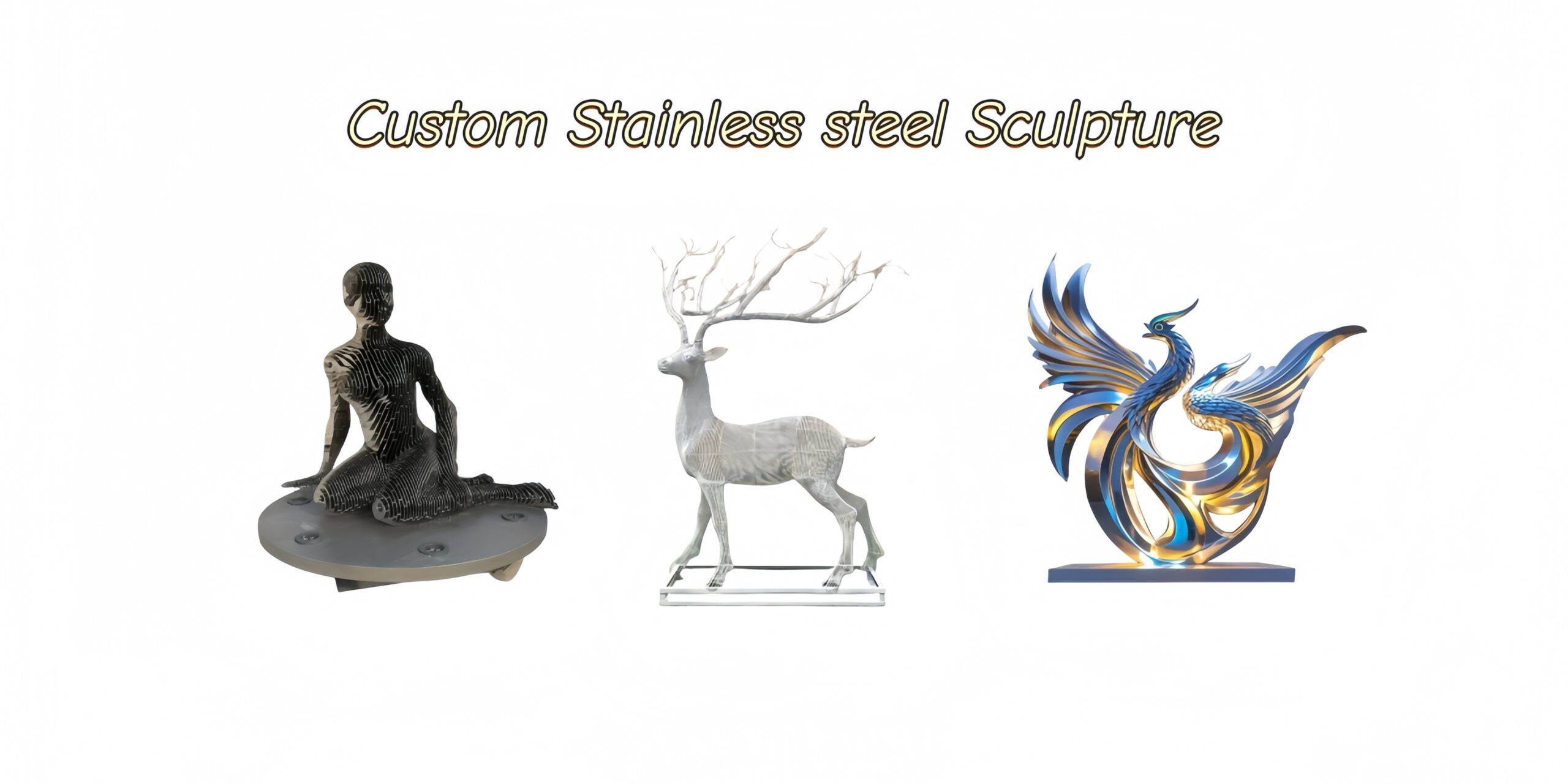 custom stainless steel sculpture