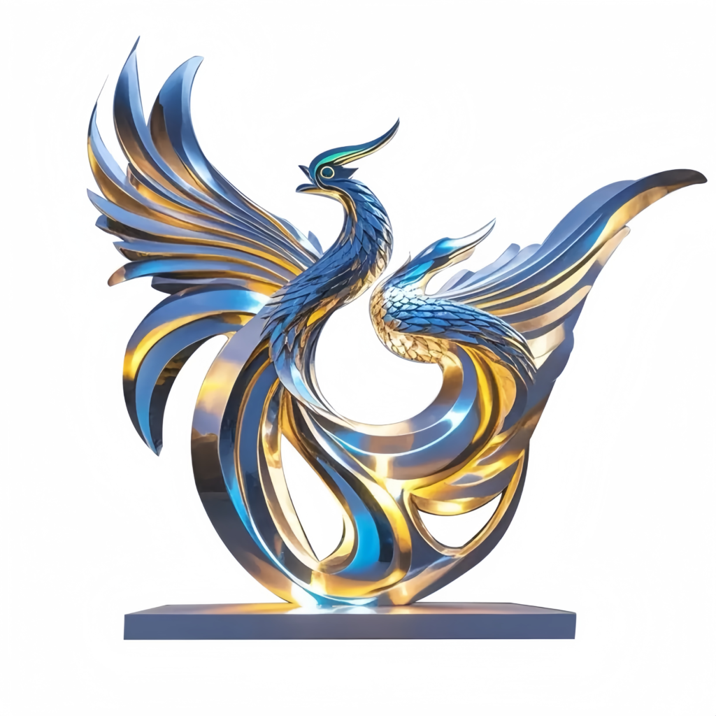 custom stainless steel sculpture