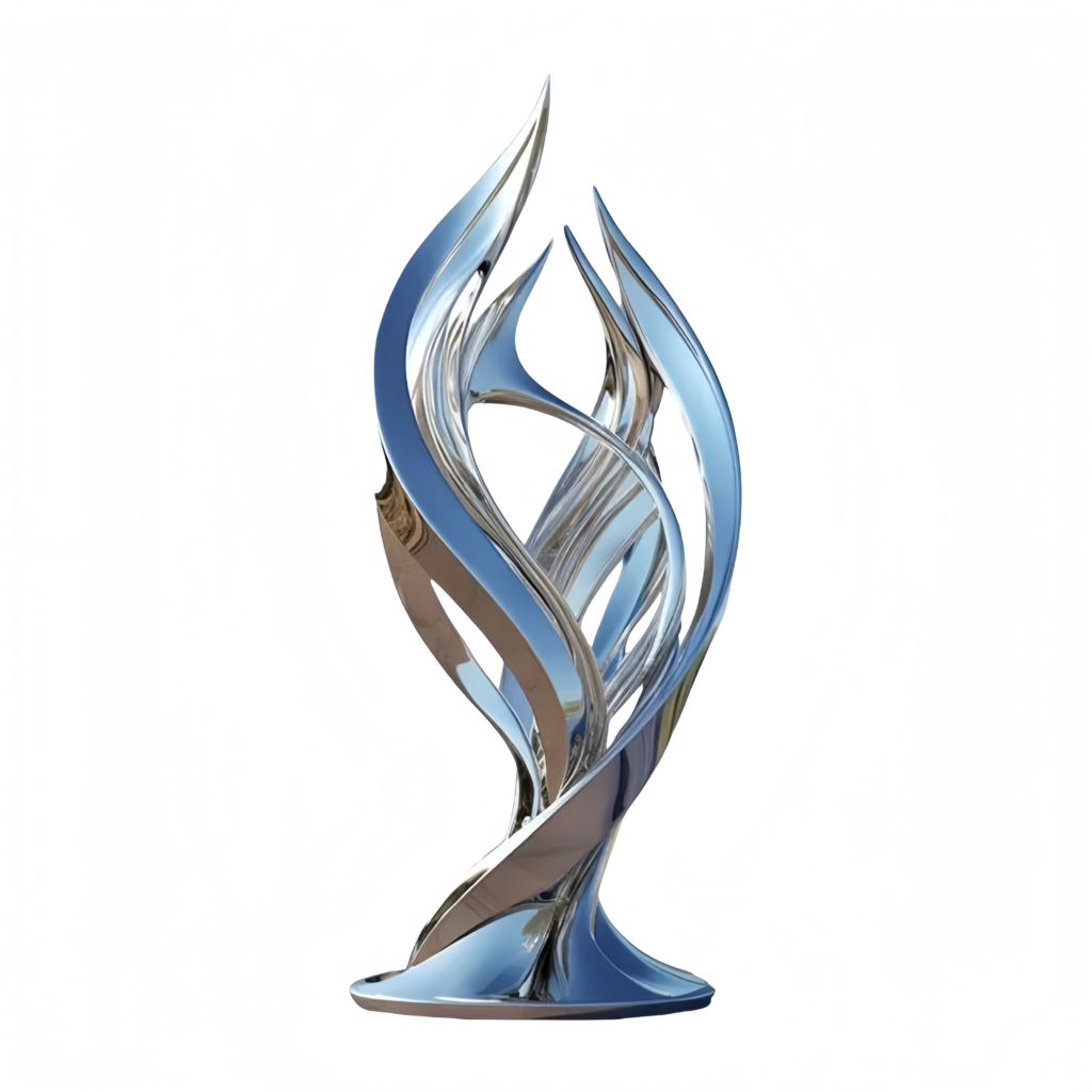 custom stainless steel sculpture