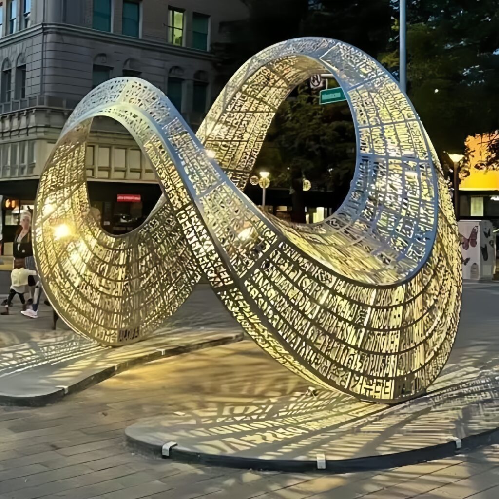 custom stainless steel sculpture